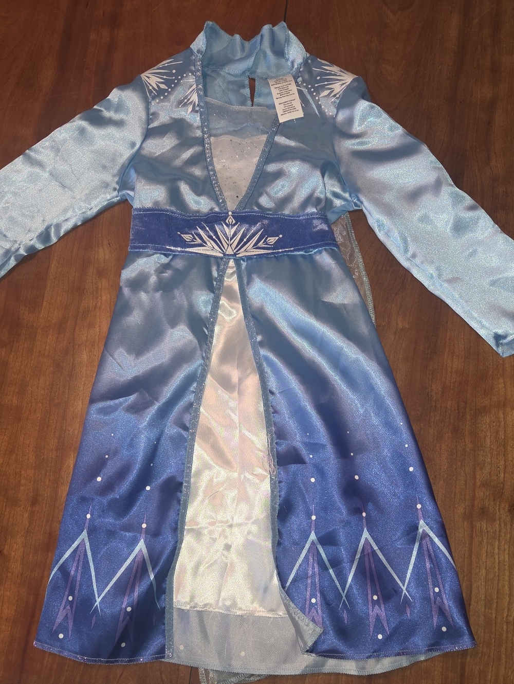 Disney Light Blue and Royal Blue Princess Superhero Dress